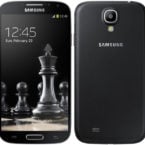 Ny variant av Samsung Galaxy S4 med svart fuskläder