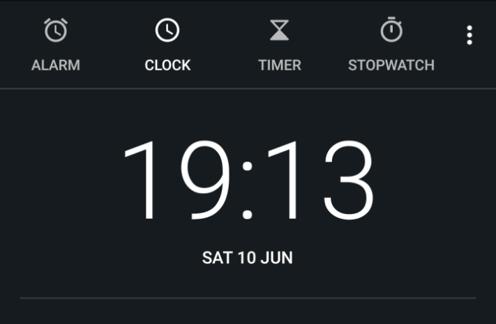 Android O har ny design för klock-appen