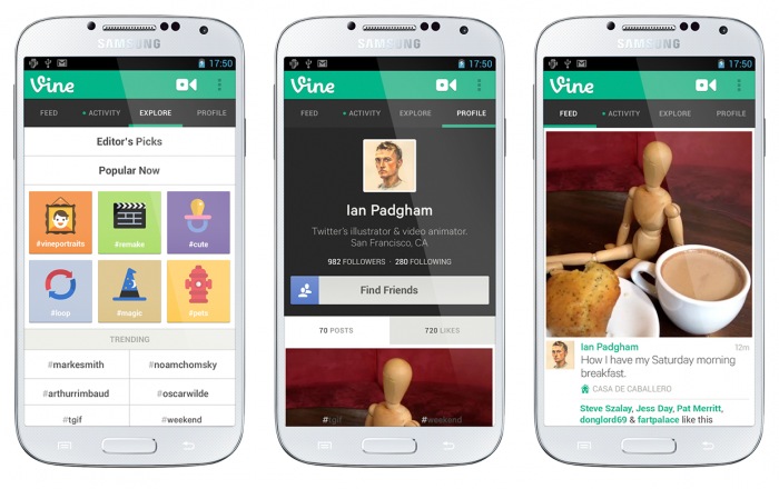Twitters populära videodelningsapp Vine släpps för Android