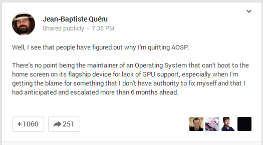 Inga separata firmwarefiler för nya Nexus 7 på grund av Qualcomm?