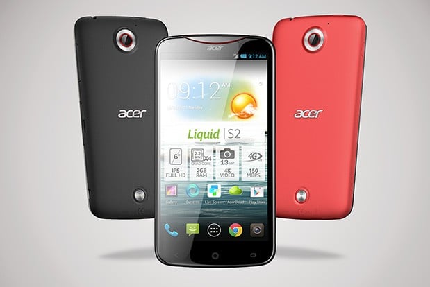 Acer tillkännager Liquid S2 – smartphone som kan spela in video i 4K