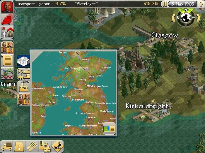 Klassikern Transport Tycoon släpps för Android 3:e oktober