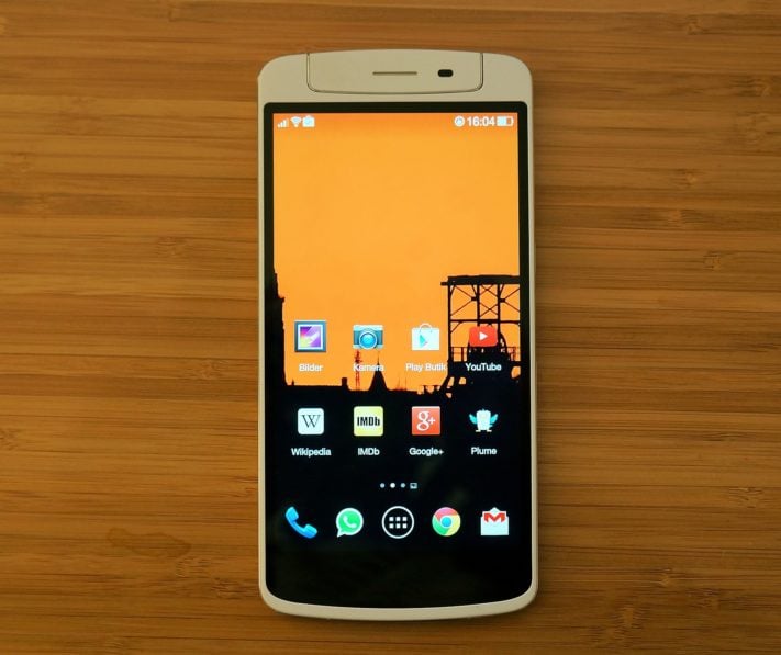 CyanogenMod-telefonen Oppo N1 anländer till redaktionen