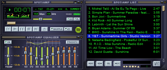 Spotify hyllar Winamp med Spotiamp