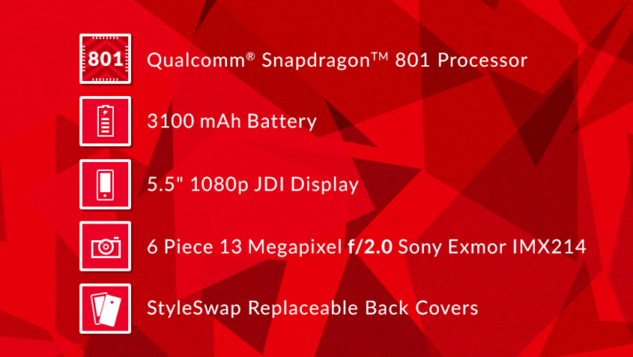 OnePlus ändrar sig, använder Snapdragon 801 i One