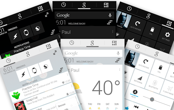 Svensk skapar inofficiellt koncept för Androids aviseringsmeny
