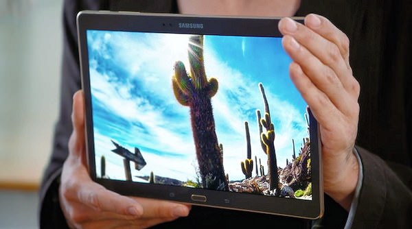 Samsungs egna hands on-video för Galaxy Tab S