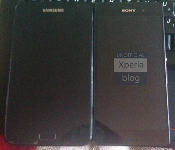 Rykte: Sony Xperia Z3 intill ursprungliga Galaxy Note