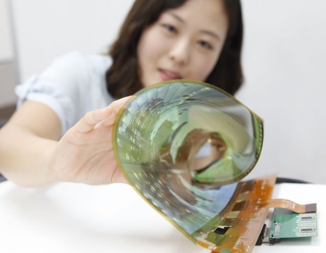 LG fortsätter utveckla flexibla OLED-skärmar