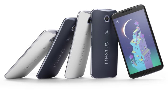 Nexus 6 kan bokas i Play Store 29:e oktober