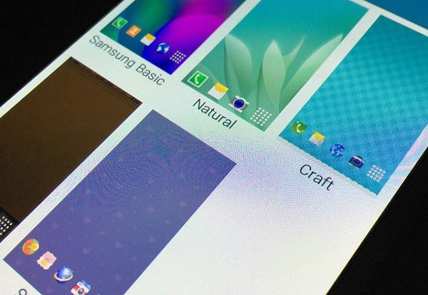 Samsungs TouchWiz-gränssnitt kan få temastöd