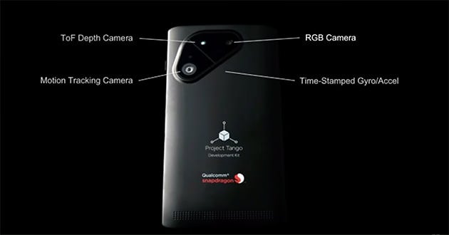 Google och Qualcomm presenterar Project Tango-telefon med Snapdragon 810