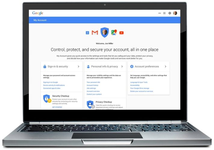 Google ger användare bättre kontroll över integritetsinställningar