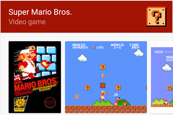 Google firar Super Marios 30-årsjubileum med påskägg