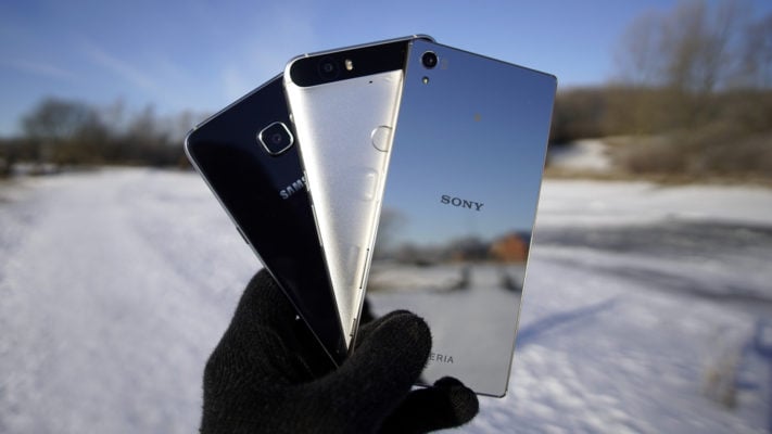 Blindtest: Huawei Nexus 6P, Sony Xperia Z5 Premium och Samsung Galaxy S6 Edge+
