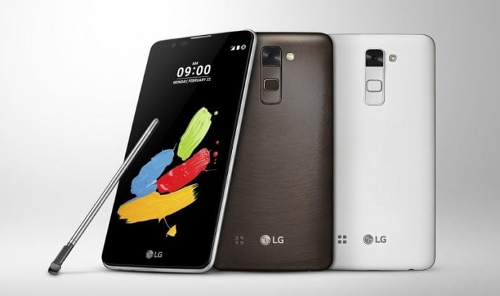 LG tillkännager 5,7-tummaren Stylus 2