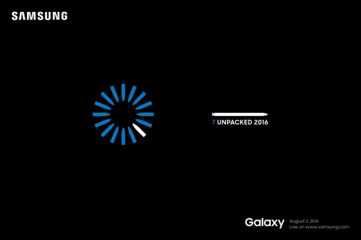 Officiellt: Samsung Galaxy Note 7 presenteras 2 augusti
