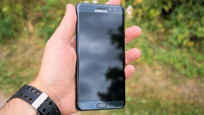 Samsung Galaxy Note 7 anländer till redaktionen