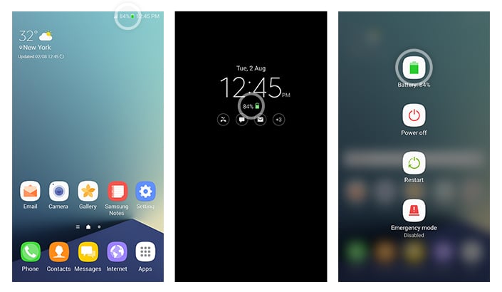 Officiellt: Nya Galaxy Note 7 har grön batteri-ikon, så här ser den ut