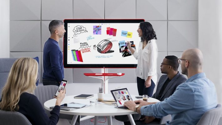 Google Jamboard – en 55 tum stor whiteboardtavla med 4K