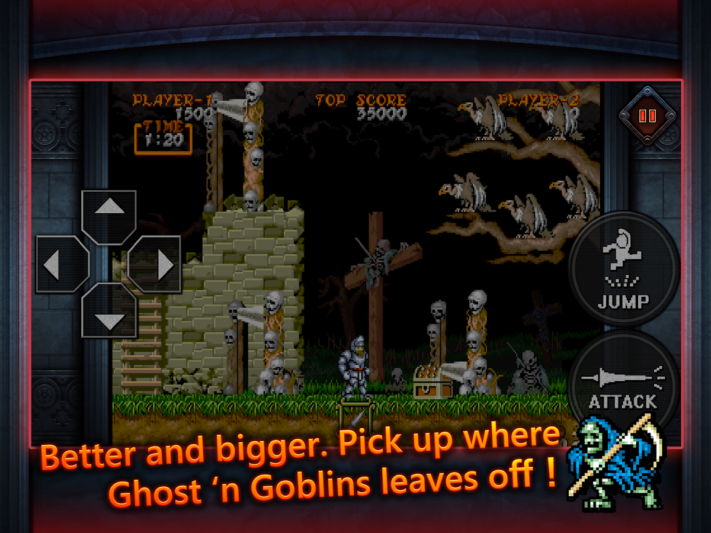 Capcom släpper arkadklassikern Ghouls ‘n Ghosts för Android
