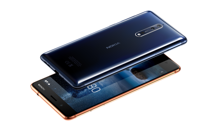 Nokia presenterar ”8” – en flaggskeppsmodell med Snapdragon 835 och 5,3-tumsskärm