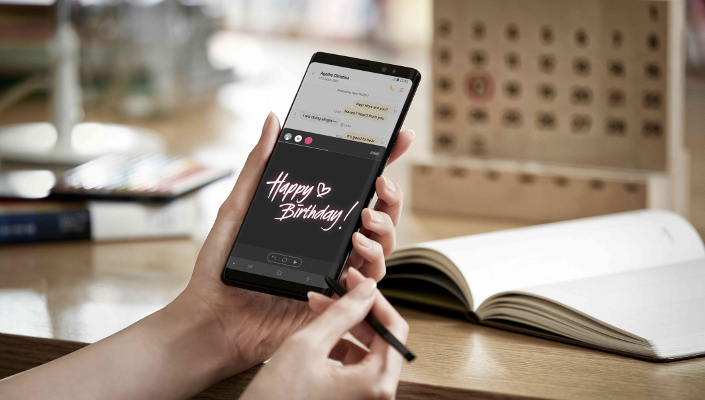 Samsung stoltserar med förbokningsrekord för Note 8