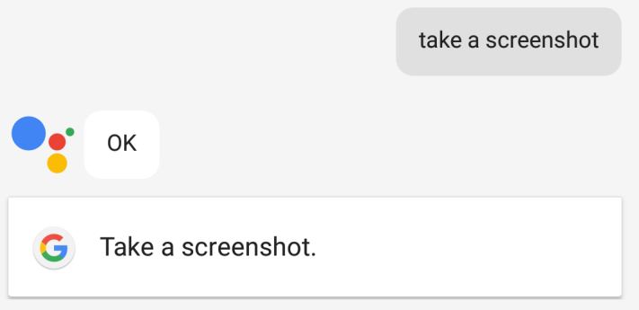 Nu kan du säga åt Google Assistant att ta en skärmdump