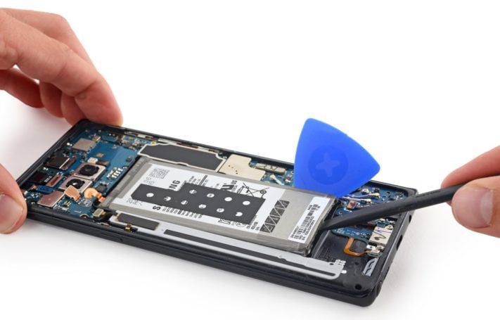 Så här ser Samsung Galaxy Note 8 ut inuti