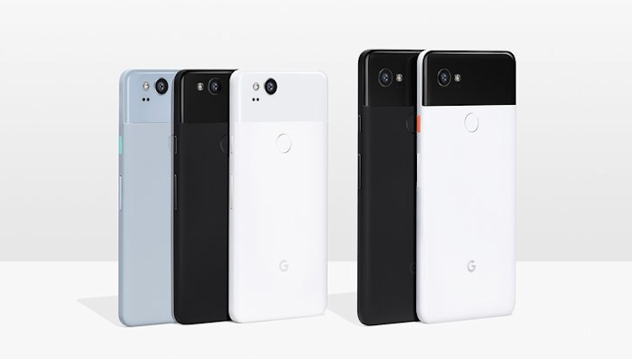 Google offentliggör toppmodellerna Pixel 2 och Pixel 2 XL