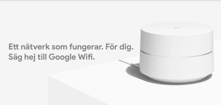 Google WiFi kommer till Sverige