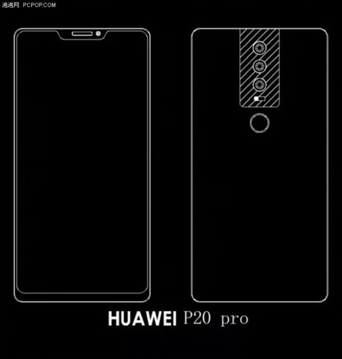 Kommer Huawei P20 att erbjuda tre bakre kameror?