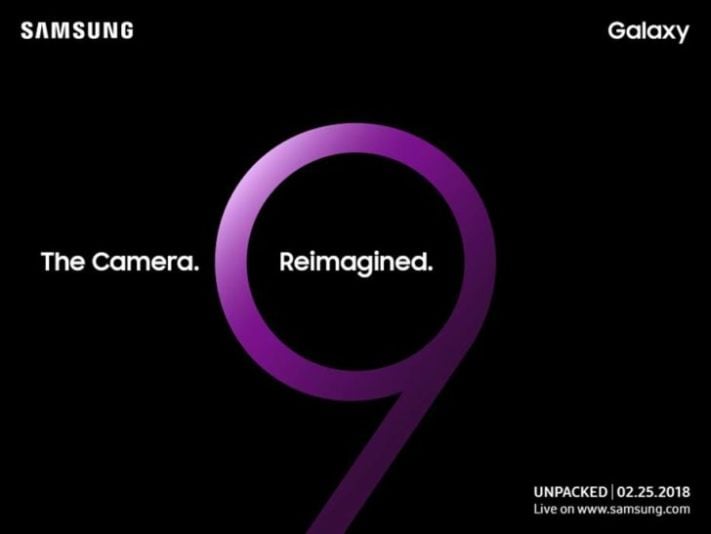 Samsung Galaxy S9 presenteras 25 februari under MWC