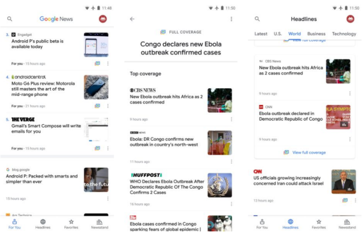Google släpper ny nyhetsapp, ersätter Play Newsstand