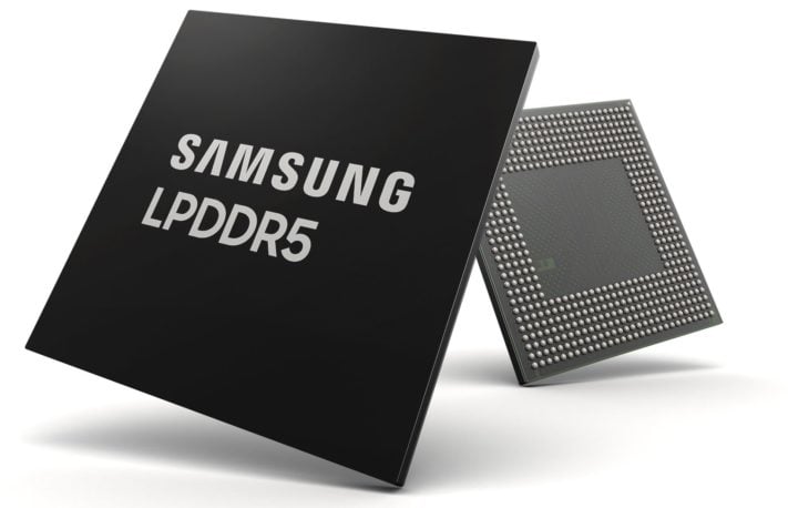 Samsung tillkännager världens första 8Gb LPDDR5 DRAM för mobila enheter