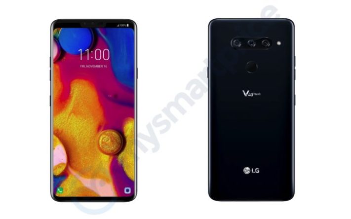 Är det här designen för LG V40 ThinQ?