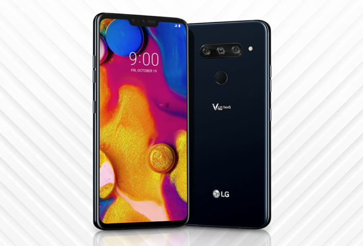 LG introducerar toppmodellen V40 ThinQ med fem kameror