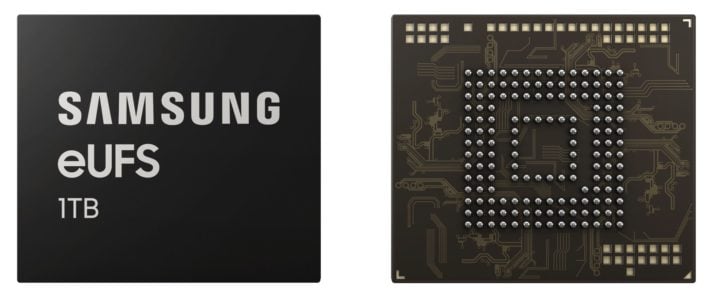 Samsung tillkännager 1TB lagring för smartphones