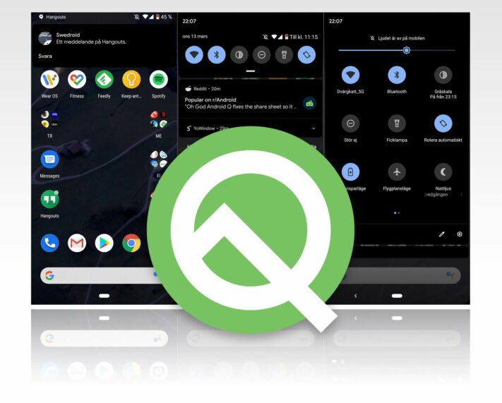 En första titt på UI-nyheterna i första betaversionen av Android Q