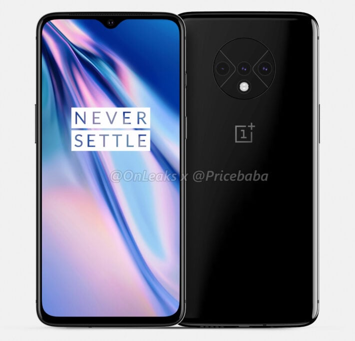 Så här ser OnePlus 7T ut enligt @OnLeaks