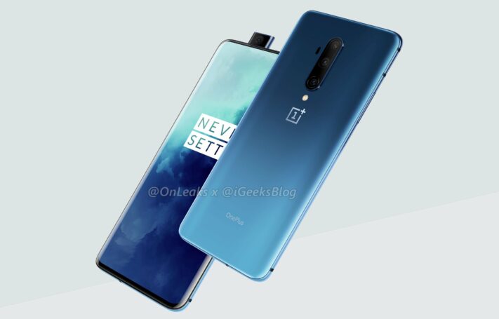 Påstådd pressbild på OnePlus 7T Pro