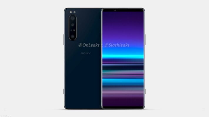 Så här ser Sony Xperia 5 Plus ut enligt @OnLeaks