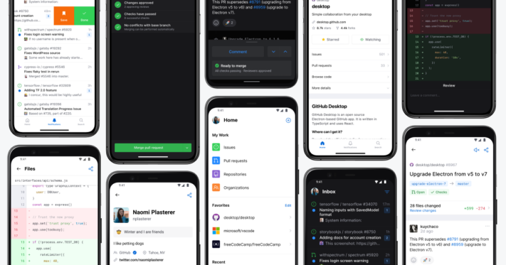Microsofts GitHub-appar släpps skarpt för Android och IOS