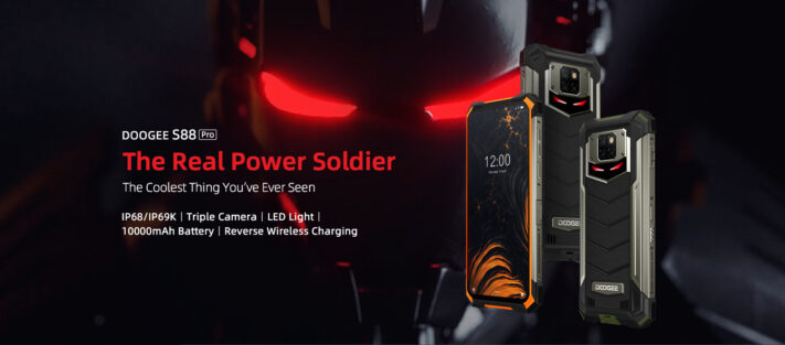 Stryktåliga Doogee S88 Pro erbjuder 10 000mAh
