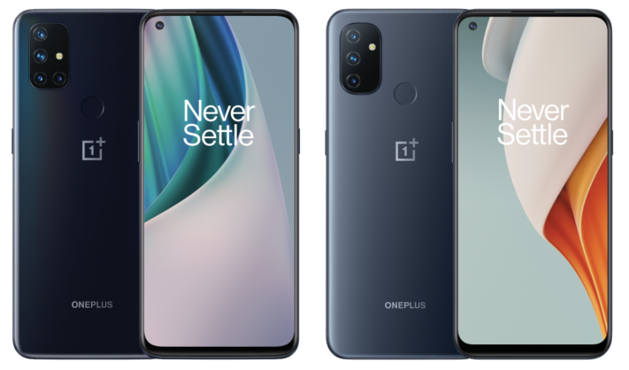 OnePlus introducerar två nya Nord-modeller: N10 5G och N100