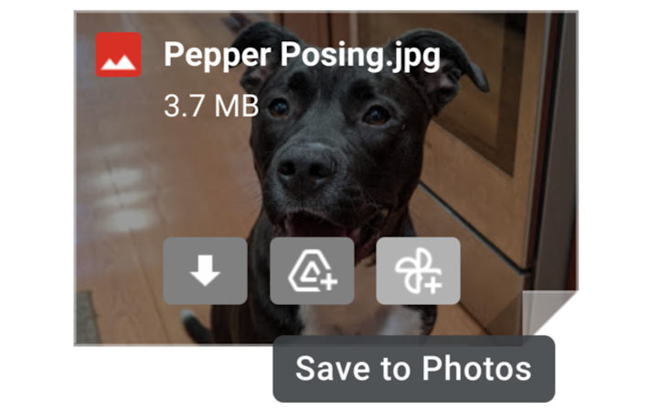 Gmail kan spara bild-bilagor direkt till Google Photos