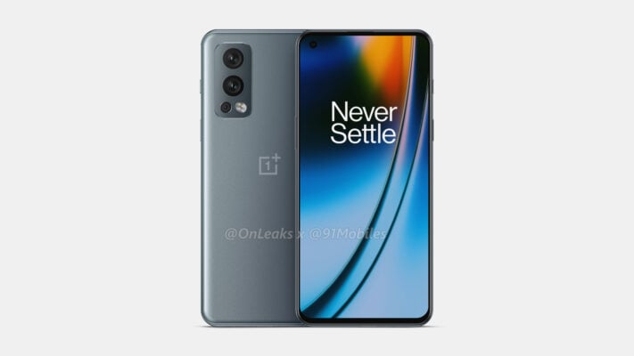 Ryktesbilder på OnePlus Nord 2