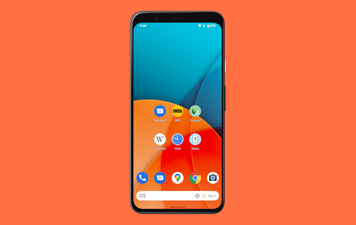 Nova Launcher 7 har förbättrad animation för hemgesten i Android 12