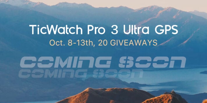 Mobvoi introducerar snart TicWatch Pro 3 Ultra GPS