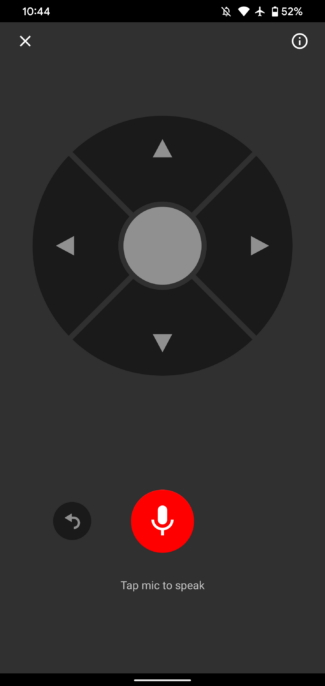 controle remoto chromecast app